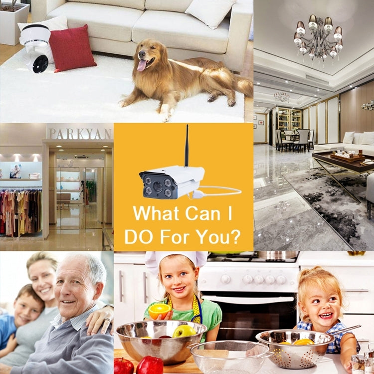 J-01100 1.0MP Smart Wireless Wifi IP Camera, Support Motion Detection & Infrared Night Vision & TF Card(64GB Max), J-01100 J-01100 1.0MP Smart Wireless Wifi IP Camera, Support Motion Detection & Infrared Night Vision & TF Card(64GB Max), J-01100